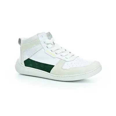 Skinners Oldschooler High Top Green/White barefoot boty