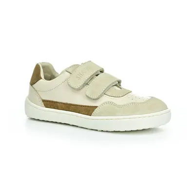 Shapen RE:WIND Mini Beige Leather barefoot boty