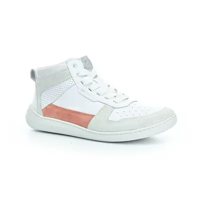 Skinners Oldschooler High Top Pink/White barefoot boty