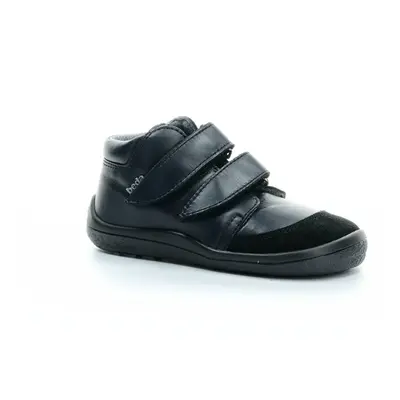 Beda Just black (BF 0001/W/M/SO/2) kotníčkové barefoot boty s membránou