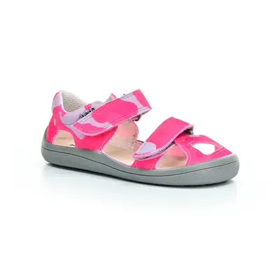 Beda Pink Military barefoot sandály (BF 170050/SD/W/NP)