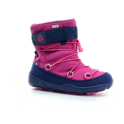 Affenzahn Snow Boot Vegan Berry Flamingo zimní barefoot boty