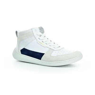 Skinners Oldschooler High Top Blue/White barefoot boty