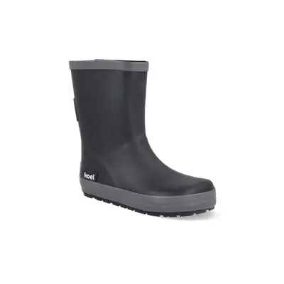 Koel Koel4Kids Wellie Bare Solid Black barefoot holinky