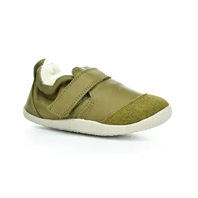 Bobux Marvel Arctic Olive BQ Xplorer barefoot boty