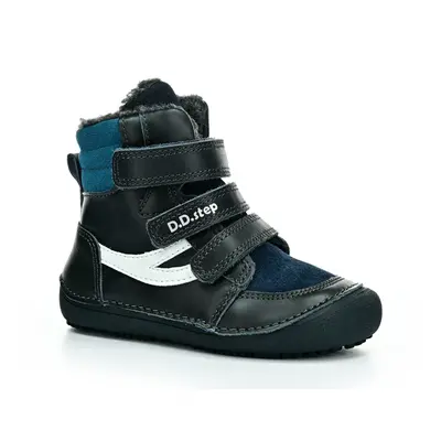 D.D.Step Royal Blue W063-42754 zimní barefoot boty