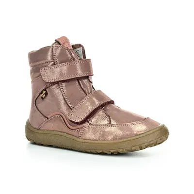 Froddo G3160232-9 Pink/Gold barefoot zimní boty