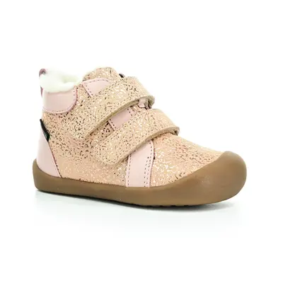 Bundgaard Bloom TEX Rose Gold Stream FG zimní barefoot boty