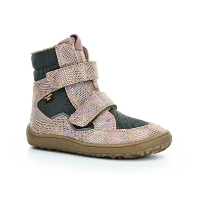 Froddo G3160233-8 Pink Shine barefoot zimní boty