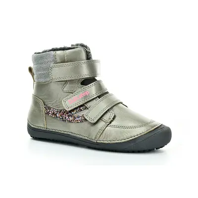 D.D.Step Dark Grey W063-42754C zimní barefoot boty