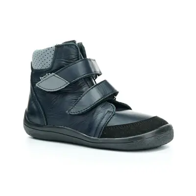 Beda Just Black (BF 0004/W/SO/MK) zimní barefoot boty