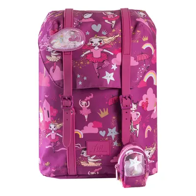 Ergonomický školní batoh Frii of Norway 22L Ballerina Dark pink