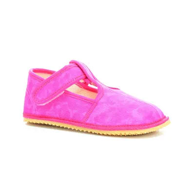 Beda Pink Batik zúžené barefoot bačkory (BF-060010/W/02)