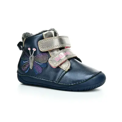 D.D.Step W070-42522 Royal Blue zimní barefoot boty