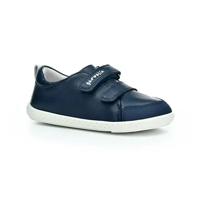 Garvalín Zapato Basico Ocean modré barefoot boty s bílou podrážkou