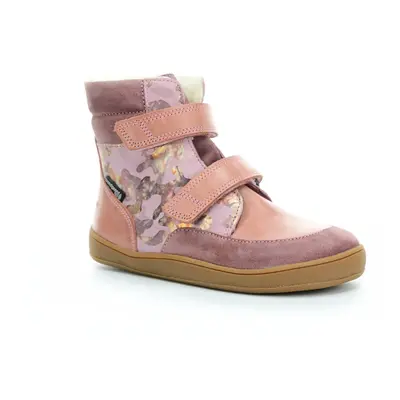 Bundgaard Basil Strap II Tex Rose Mili zimní barefoot boty