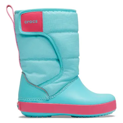 sněhule Crocs Lodgepoint Snow boot - Ice blue/pool