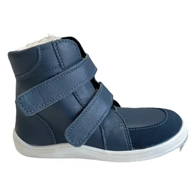 Baby Bare Shoes boty Baby Bare Febo Winter Navy (s membránou/Asfaltico blue)