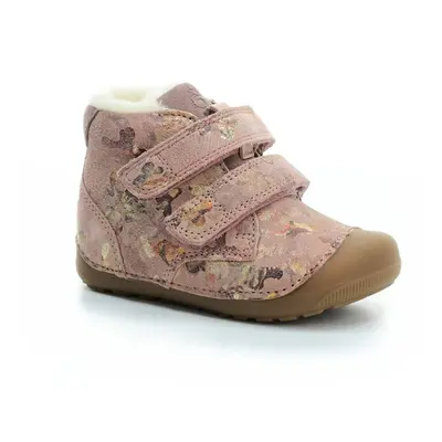 Bundgaard Rose Mili Petit Mid Winter Strap zimní barefoot boty