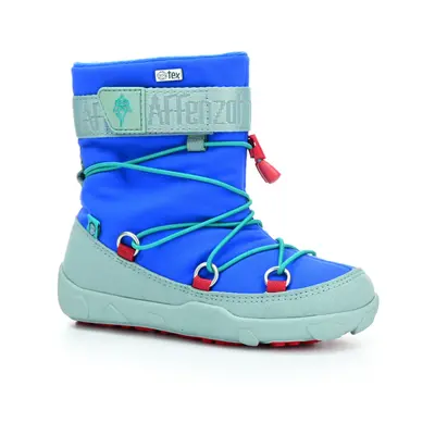 Affenzahn Snow Boot Vegan Blue Shark zimní barefoot boty