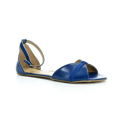 Shapen Petal Royal Blue barefoot sandály