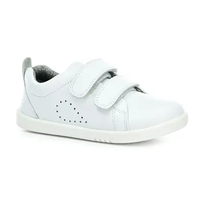 Bobux Grass Court Optical White (I Walk) barefoot boty