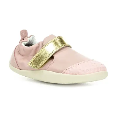 Bobux Go Ballet Pink - Gold Xplorer barefoot capáčky