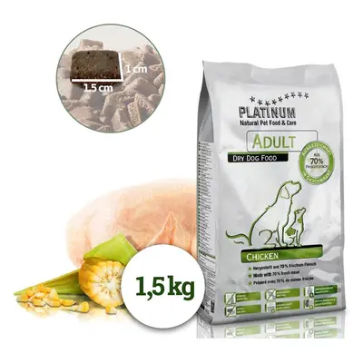 Platinum Natural Adult Chicken - KUŘECÍ 1,5 kg