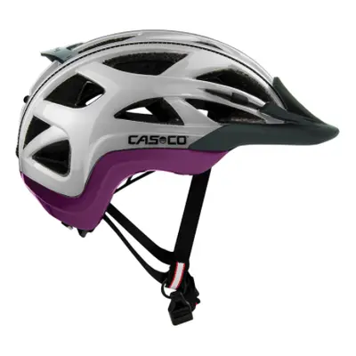 Casco Activ 2 cyklistická přilba - bílo-fialová Šedá