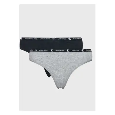 Sada 2 kusů string kalhotek Calvin Klein Underwear