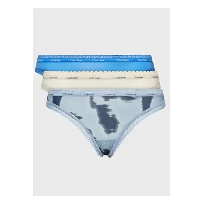 Sada 3 kusů string kalhotek Calvin Klein Underwear