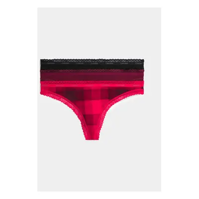 Sada 3 kusů string kalhotek Calvin Klein Underwear