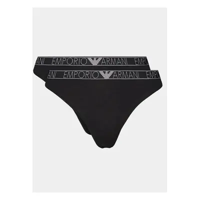 Sada 2 kusů klasických kalhotek Emporio Armani Underwear