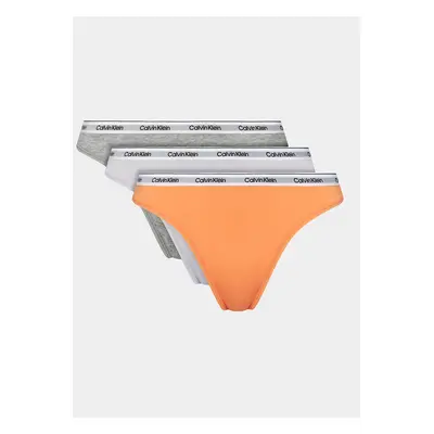 Sada 3 kusů string kalhotek Calvin Klein Underwear