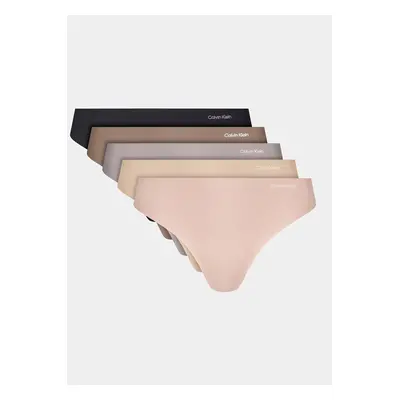 Set 5 kusů kalhotek typu tanga Calvin Klein Underwear