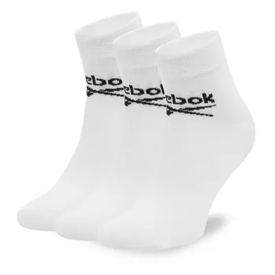 Sada 3 párů vysokých ponožek unisex Reebok