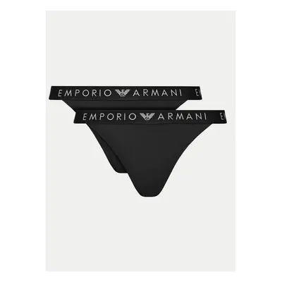 Sada 2 kusů string kalhotek Emporio Armani Underwear