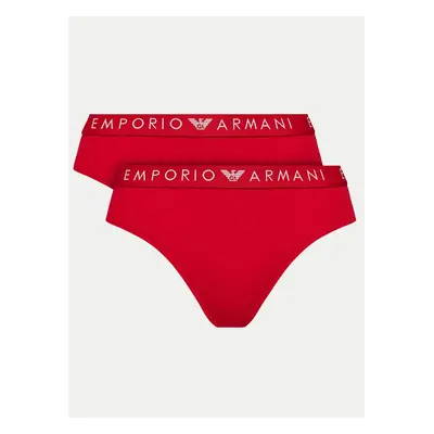 Sada 2 kusů klasických kalhotek Emporio Armani Underwear