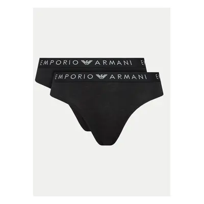 Sada 2 kusů klasických kalhotek Emporio Armani Underwear