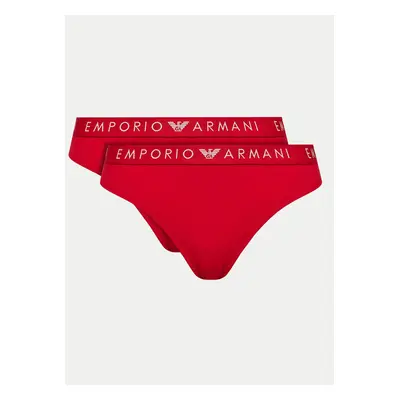 Sada 2 kusů brazilských kalhotek Emporio Armani Underwear