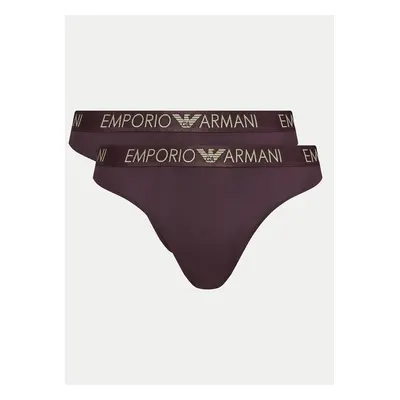 Sada 2 kusů string kalhotek Emporio Armani Underwear