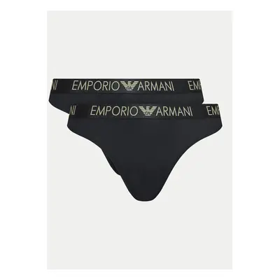 Sada 2 kusů klasických kalhotek Emporio Armani Underwear