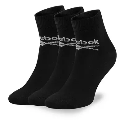 Sada 3 párů vysokých ponožek unisex Reebok