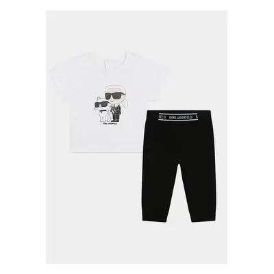 Sada t-shirt a legíny Karl Lagerfeld Kids