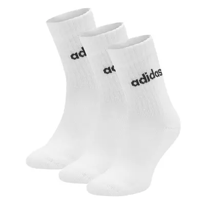 Sada 3 párů dámských vysokých ponožek adidas