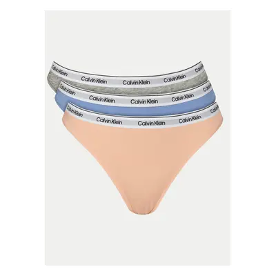 Sada 3 kusů klasických kalhotek Calvin Klein Underwear