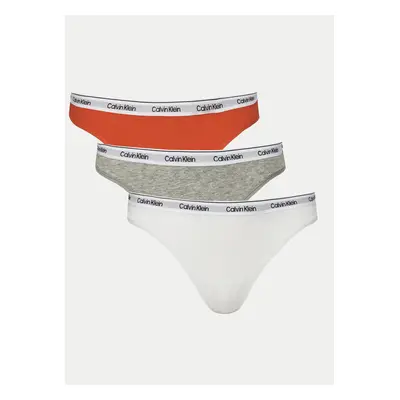 Sada 3 kusů string kalhotek Calvin Klein Underwear