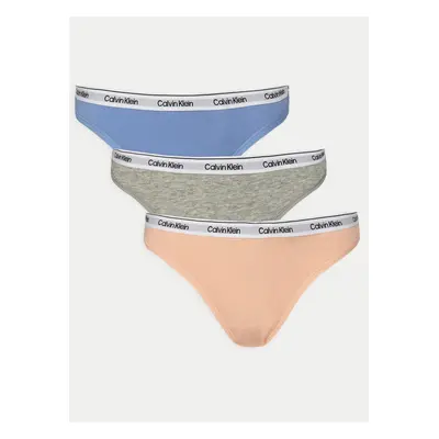 Sada 3 kusů string kalhotek Calvin Klein Underwear