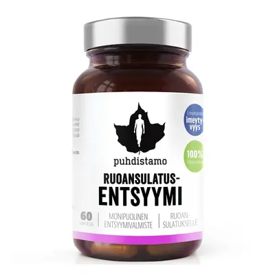 Puhdistamo - Digestive Enzymes 60 kapslí (Trávicí enzymy - Ruoansulatus Enstsyymi)