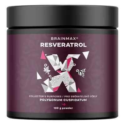 BrainMax Trans-Resveratrol Powder, resveratrol prášek